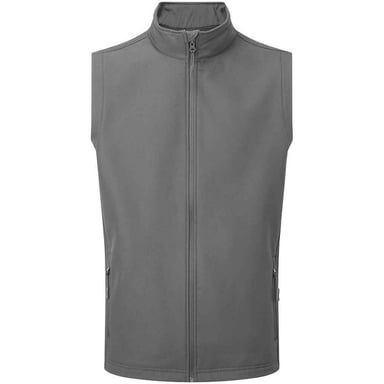 Premier Mens Wind Resistant Gilet (Dark Grey)