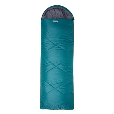 Mountain Warehouse Unisex Adult Summit 250 Left Zip Square Winter Sleeping Bag (Petrol)