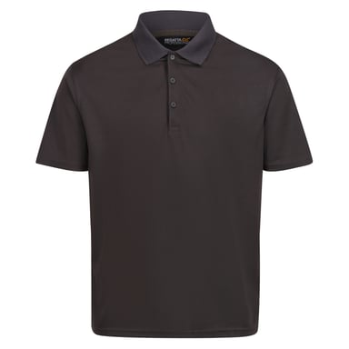 Regatta Mens Pro Moisture Wicking Polo Shirt (Seal Grey)