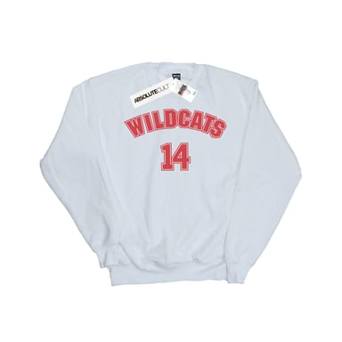 Disney Girls High School Musical The Musical Wildcats 14 Sweatshirt (White)
