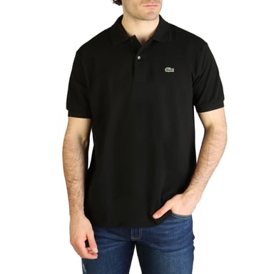 Lacoste Polo SS L1212 Polo de corte clásico negro
