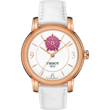 Tissot Heart Flower Women's White Watch T0502073701705