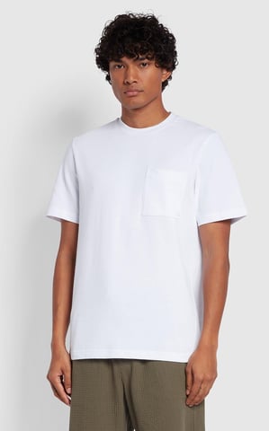 Stacy Pocket T-shirt White