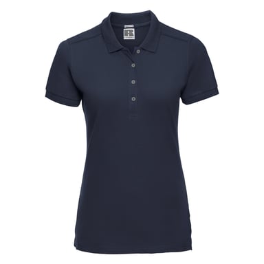 Russell Womens/Ladies Stretch Fitted Polo Shirt (French Navy)