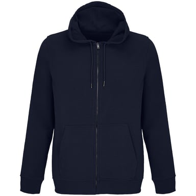 SOLS Unisex Adult Calipso Full Zip Hoodie (French Navy)