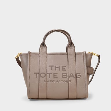 Marc Jacobs The Small Tote Bag - - Piel - Cemento