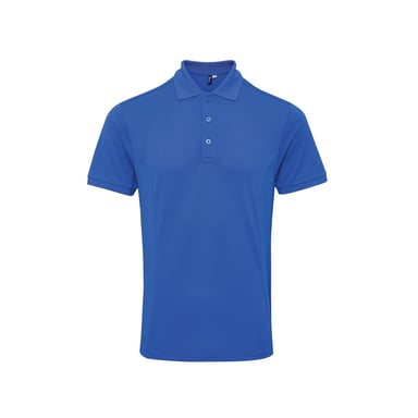 Premier Mens Coolchecker Plus Pique Polo With CoolPlus (Royal)