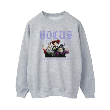 Disney Womens/Ladies Hocus Pocus Hallows Eve Sweatshirt (Sports Grey)