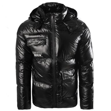 Soul Star Men's Puffer Hooded Jacket
