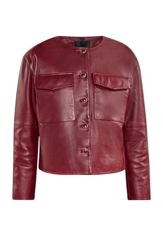 Dreimaster Jacket women wine red