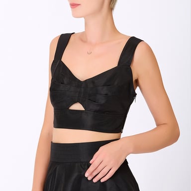Taffeta Top- Bra