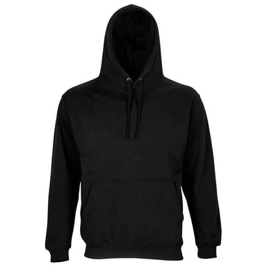 SOLS Unisex Adult Condor Hoodie (Black)