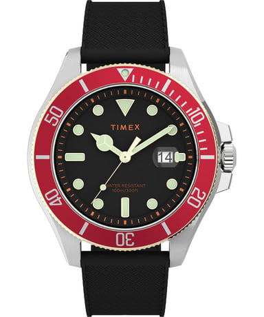 Timex Harborside Coast Men's Black Watch TW2V27300