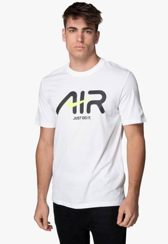 Camiseta Nike Swoosh Air para hombre en blanco