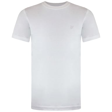 Camiseta Blanca Con Águila Tonal De Lyle Scott