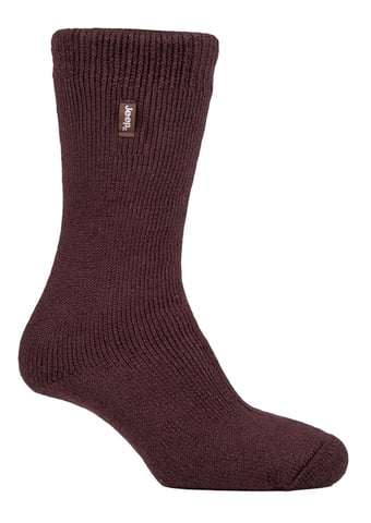 Calcetines Térmicos de Invierno para Hombre | Jeep | Calientes Calcetines Resistentes | Ideales para Senderismo - Marrón