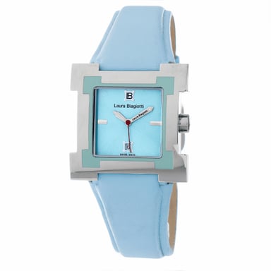 Laura Biagiotti Reloj de mujer Cuarzo plata azul