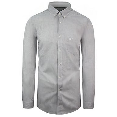 Lacoste Fit Regular Fit Mens White/Negro Camisa
