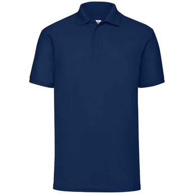 Fruit of the Loom Mens 65/35 Polo Shirt (Navy)