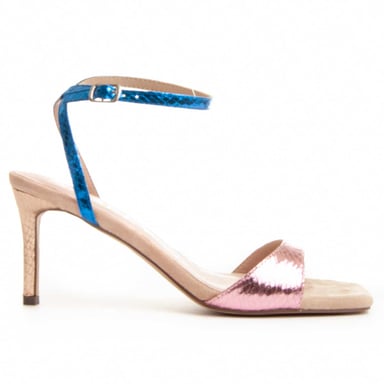 Sandalía Montévita con Tacón Sandal10 en Multicolor
