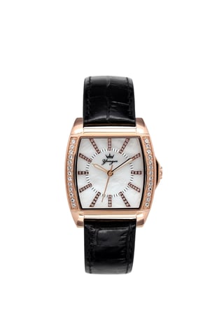 Yonger y Bresson: reloj de oro rosa con esfera blanca