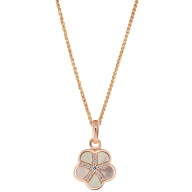 Orphelia 'Daisy' Women's 925 Sterling Silver Pendant with Chain - Rose ZH-7585/RG