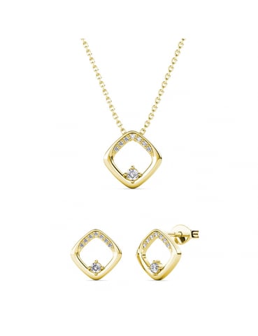Conjuntos Adelise - Oro y Cristal