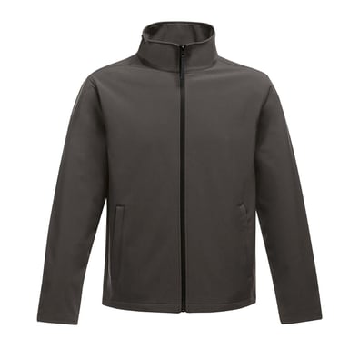 Regatta Mens Ablaze Printable Softshell Jacket (Seal Grey/Black)