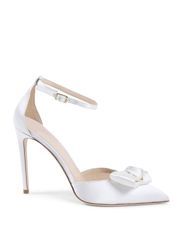 Linda - Ankle Strap Heel Sandal Ivory