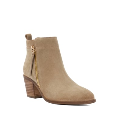 Dune Ladies Paicing - Block Heel Side Zip Boots