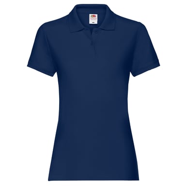Fruit of the Loom Womens/Ladies Premium Polo Shirt (Navy)