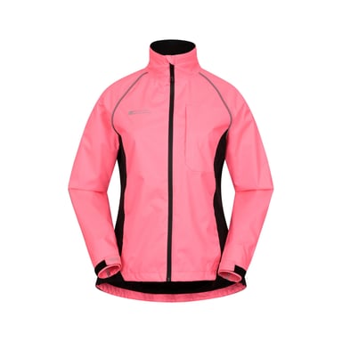 Mountain Warehouse Womens/Ladies Adrenaline II Iso-Viz Waterproof Jacket (Pink)