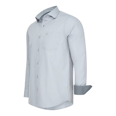 Cappuccino Italia Camisas Uni Gris