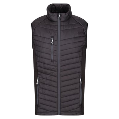 Regatta Mens Navigate Quilted Hybrid Gilet (Navy/Seal Grey)