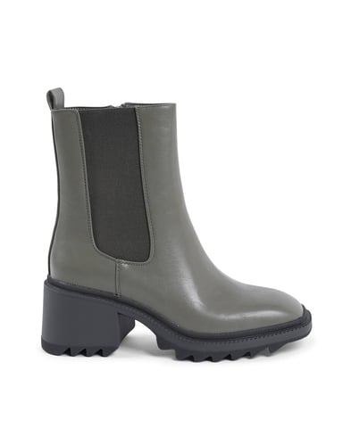 19V69 Italia Womens Ankle Boot Green