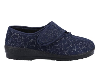 GBS Geraldine Wide Fit Slippers Womens