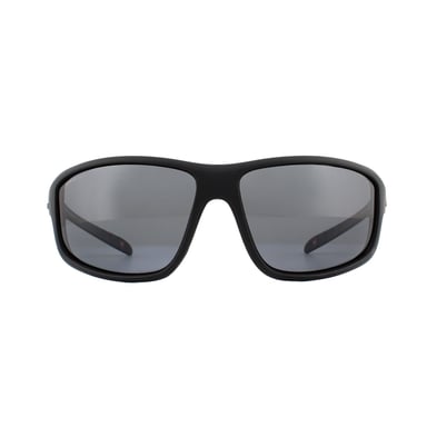 Montana Gafas de sol SP313 Negro Caucho Humo Polarizadas