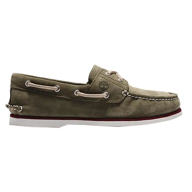 Timberland Classic Boat Green Mens Zapatos