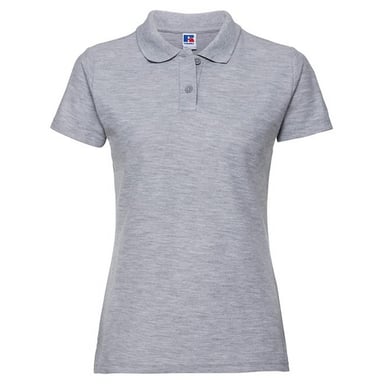 Russell Womens/Ladies Polycotton Classic Polo Shirt (Light Oxford Grey)