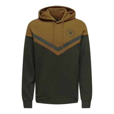 Mens Only & Sons Regular Fit Hoodie
