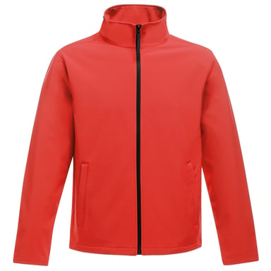 Regatta Standout Mens Ablaze Printable Softshell Jacket (Classic Red/Black)