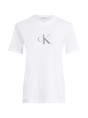 Camiseta con monograma de Calvin Klein para mujer