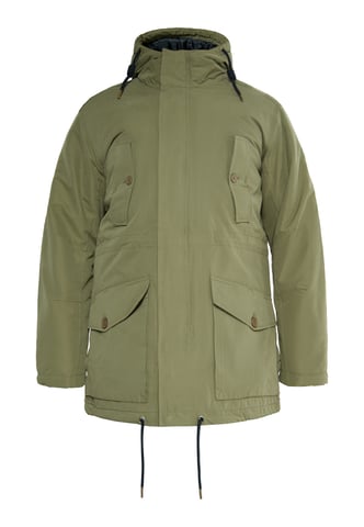 Mo padded anorak Men Military olive