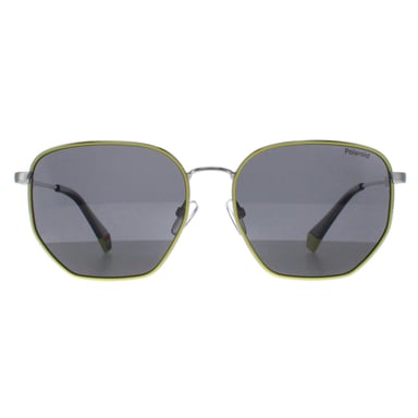 Polaroid Cuadrado Unisex Paladio Amarillo Gris Polarizado PLD 6214/S/X
