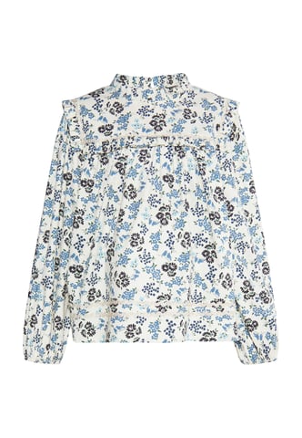 Dreimaster Blouse marine flower