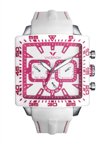 Viceroy: reloj blanco para mujer