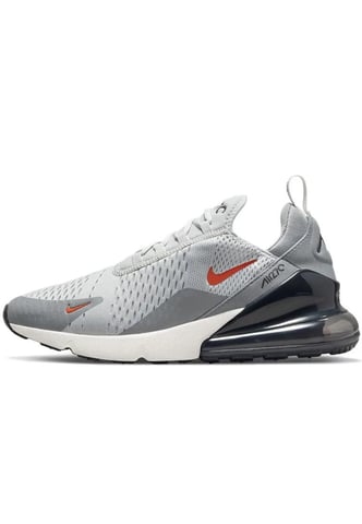 Zapatillas Nike Air Max 270, Gris Niebla / Naranja Equipo Vela