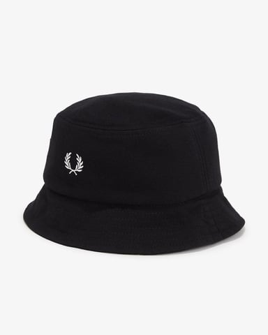 Fred Perry Mens Pique Bucket Hat