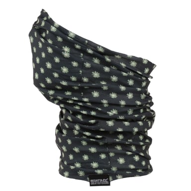 Regatta Childrens/Kids Multitube Ditsy Print Neck Warmer (Darkest Spruce)