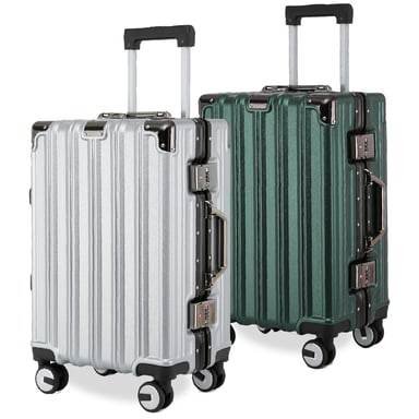 Maleta de cabina rígida y resistente de 36 x 24 x 56 cm, apta para Easyjet, Ryanair y Wizzair
